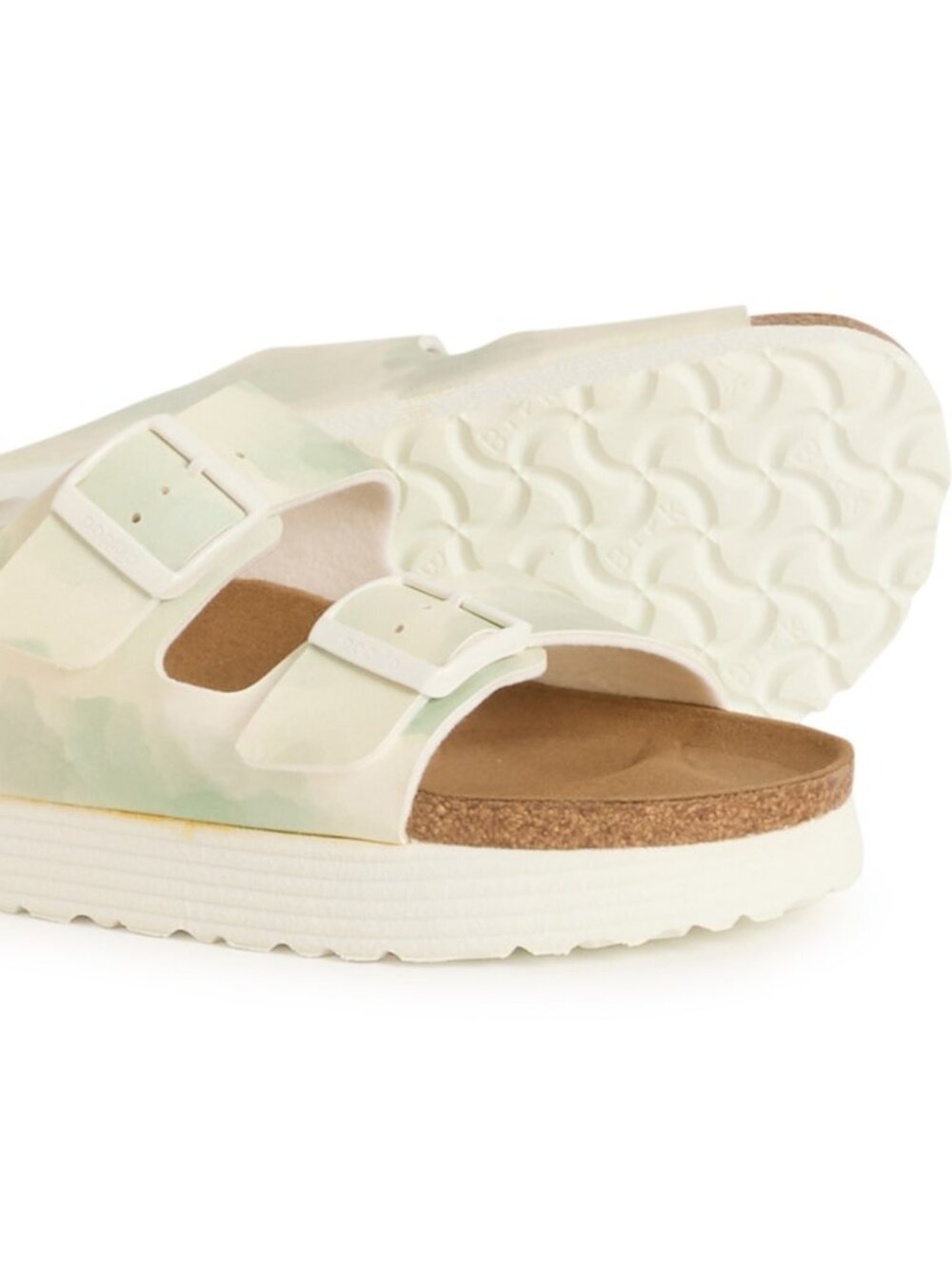 Birkenstock Arizona Watercolor Grooved Platform Sandals 42 Womens 11  NEW !